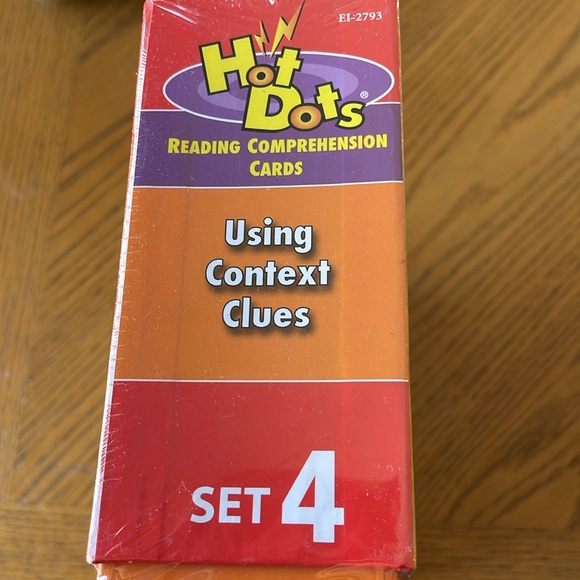 Hot Dots Reading Comprehension Cards, Using Context Clues - Picture 3 of 3